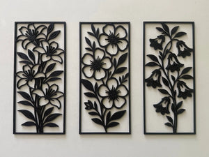 Trio de fleurs